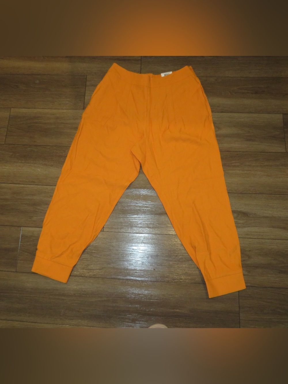 INC International Concepts Kids Bright Orange Jogger Sweatpants